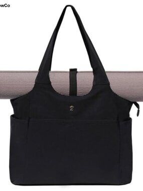 Nylon Yoga Tote Bag Mat Carrier Shoulder Bag for Gym Travel Work